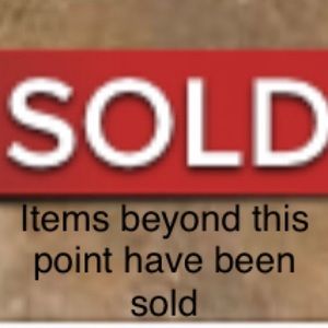 Items sold!  Thank You for shopping my closet❤️